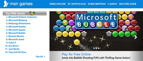 msn game|msn games type of site.